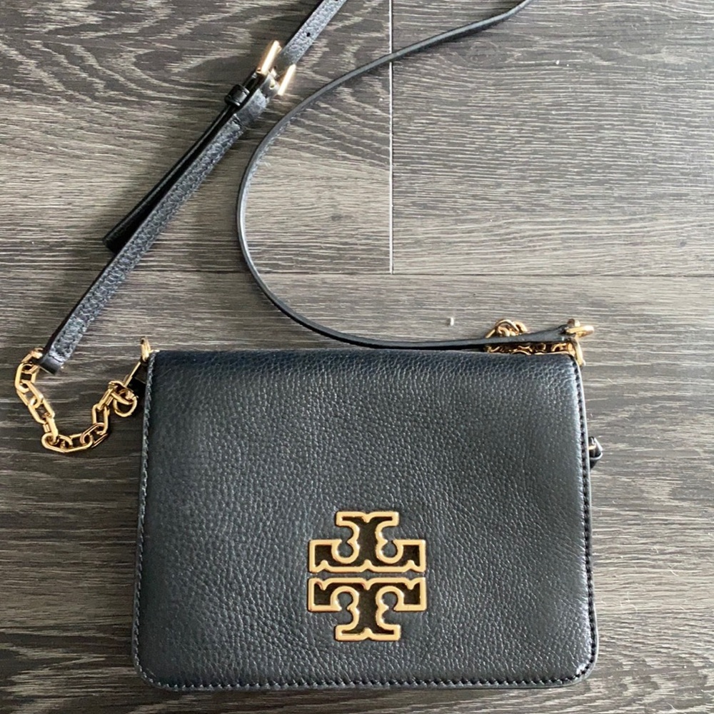 Tory Burch- Britten combo crossbody black